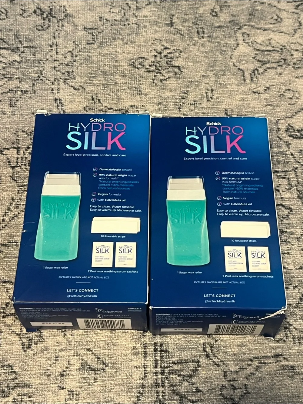 NWT Bundle of 2 Schick Hydrosilk sugar wax rollers